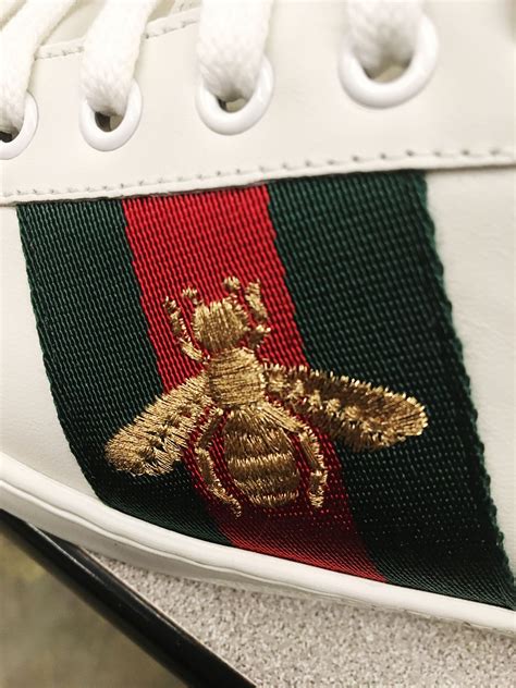 gucci ace with bee|gucci ace sneakers bee review.